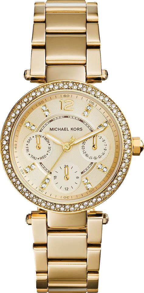 michael kors parker mini silver tone glitz multifunction watch|Michael Kors Parker Glitz Silver Dial Two.